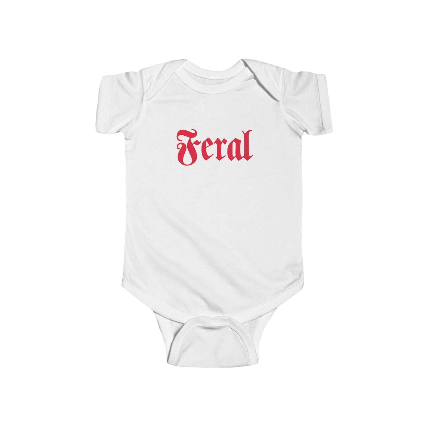 Feral Baby Onesie, Curiosities, Oddities, Alt Baby Onesie, Goth Baby, Gothic Baby, Goth Kids, Gothic Kids