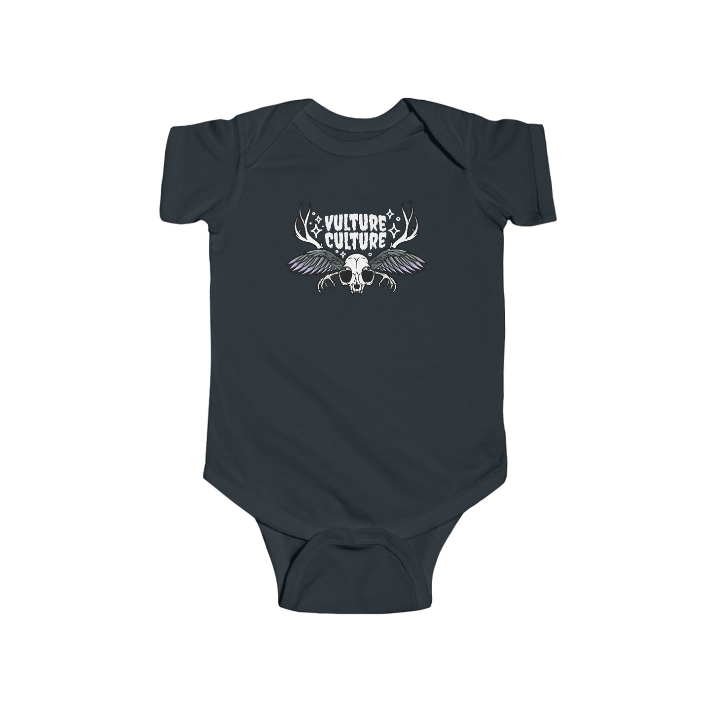 Vulture Culture Baby Onesie, Curiosities, Oddities, Alt Baby Onesie, Goth Baby, Gothic Baby, Goth Kids, Gothic Kids