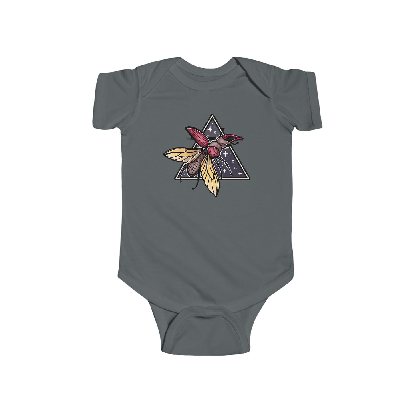 Stag Beetle Air Baby Onesie, Curiosities, Oddities, Alt Baby Onesie, Goth Baby, Gothic Baby, Goth Kids, Gothic Kids