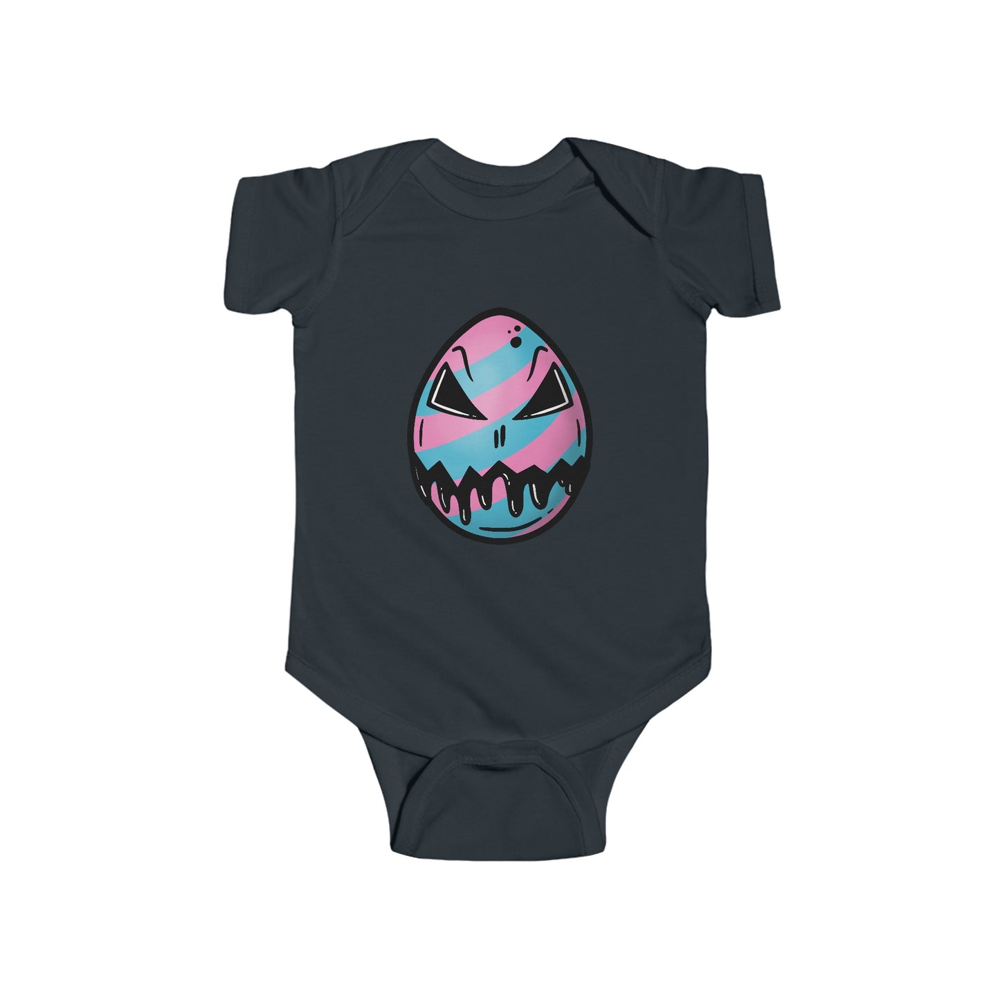 Evil Easter Egg Infant Fine Jersey Bodysuit