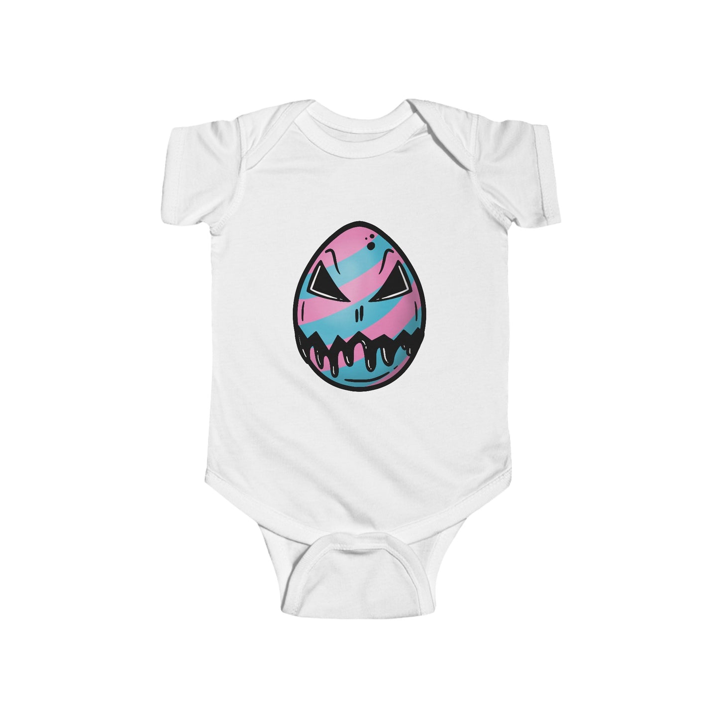 Evil Easter Egg Infant Fine Jersey Bodysuit