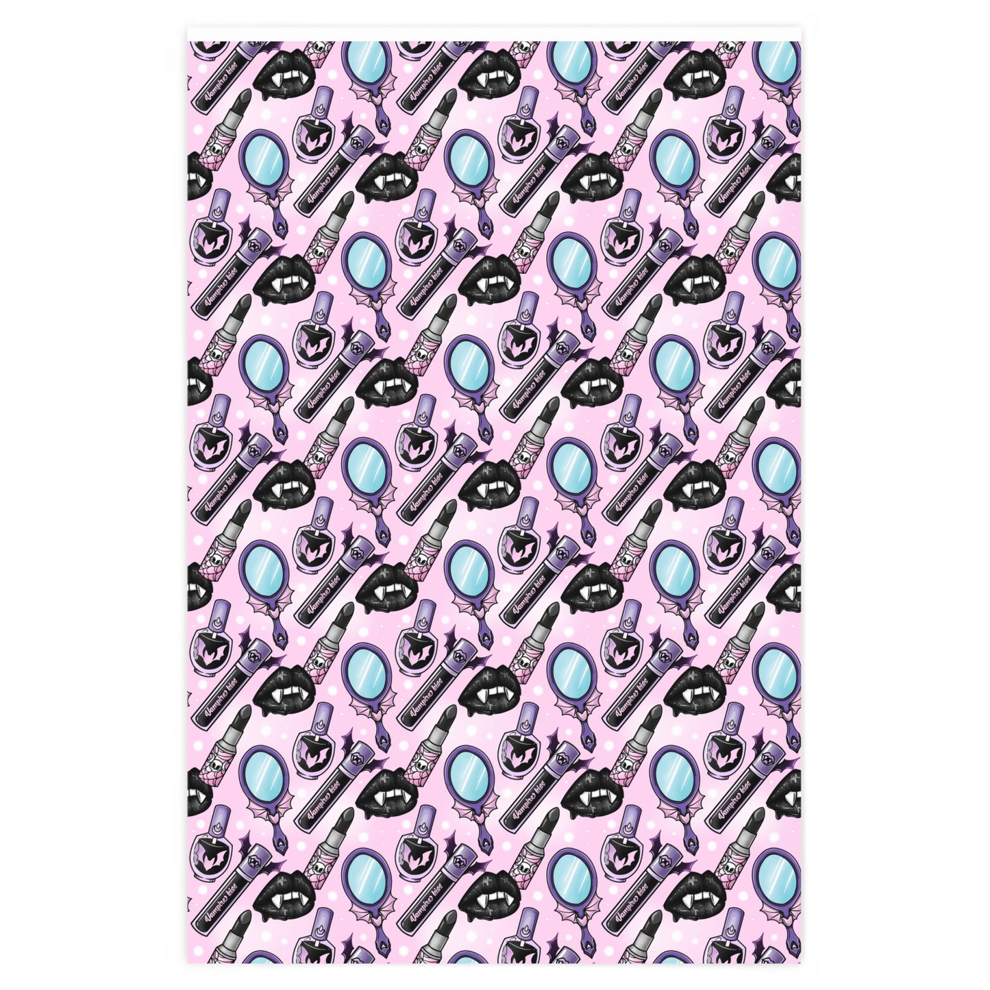 Glam Goth Wrapping Paper, All Occasion Wrapping Paper, Christmas Wrapping Paper, Birthday Wrapping Paper