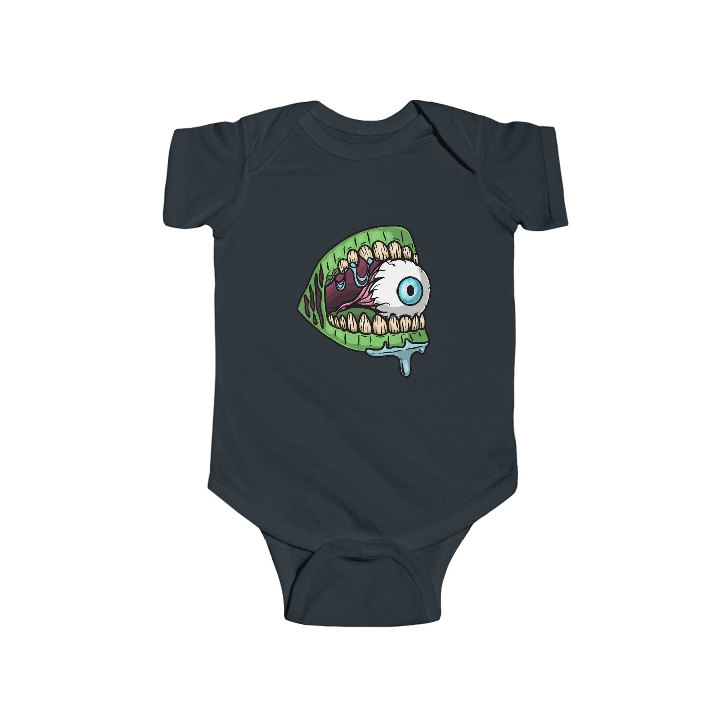 Zombie Teeth Infant Fine Jersey Bodysuit