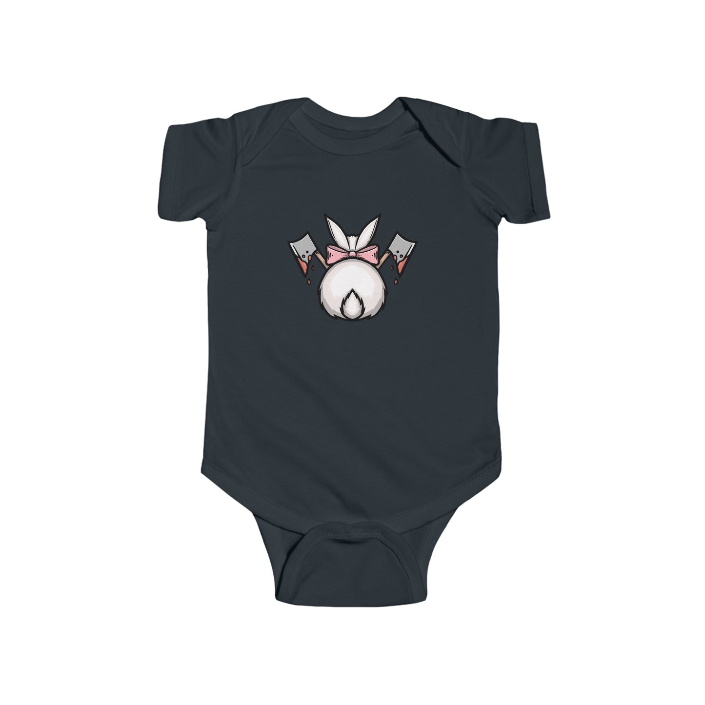 Killer Easter Bunny Infant Fine Jersey Bodysuit