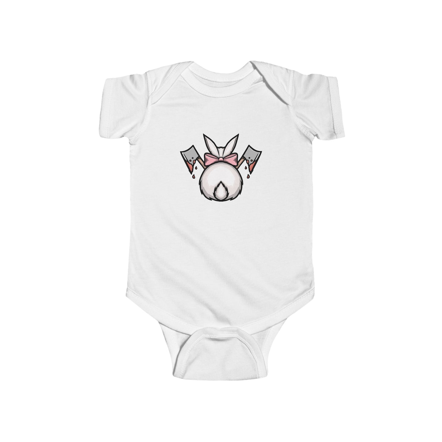 Killer Easter Bunny Infant Fine Jersey Bodysuit