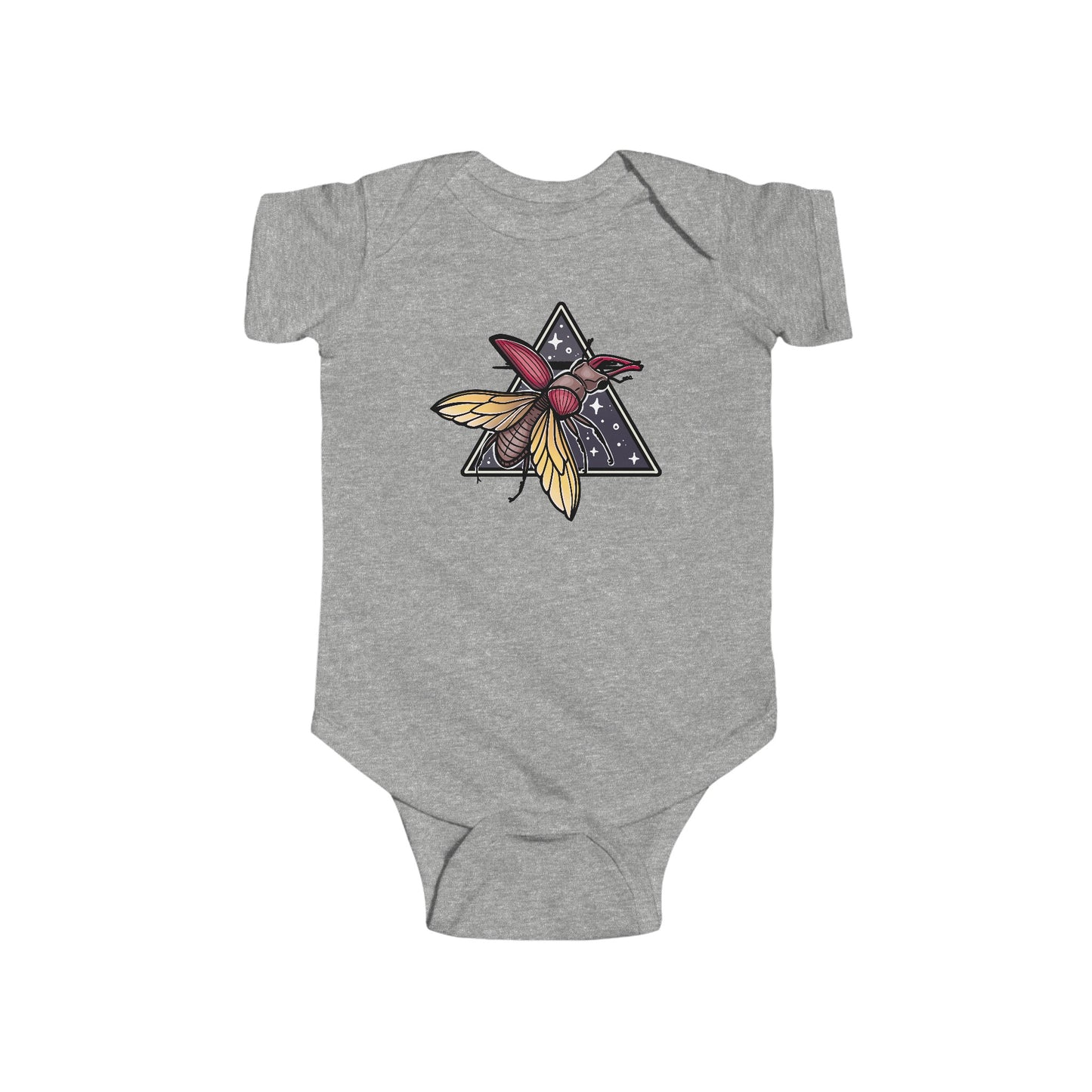 Stag Beetle Air Baby Onesie, Curiosities, Oddities, Alt Baby Onesie, Goth Baby, Gothic Baby, Goth Kids, Gothic Kids