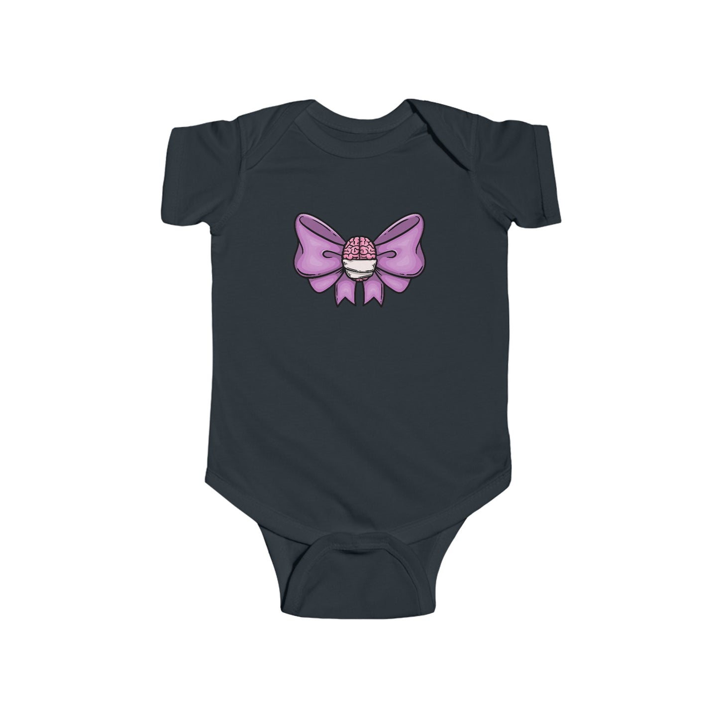 Brain Bow Infant Fine Jersey Bodysuit, Baby Onesie