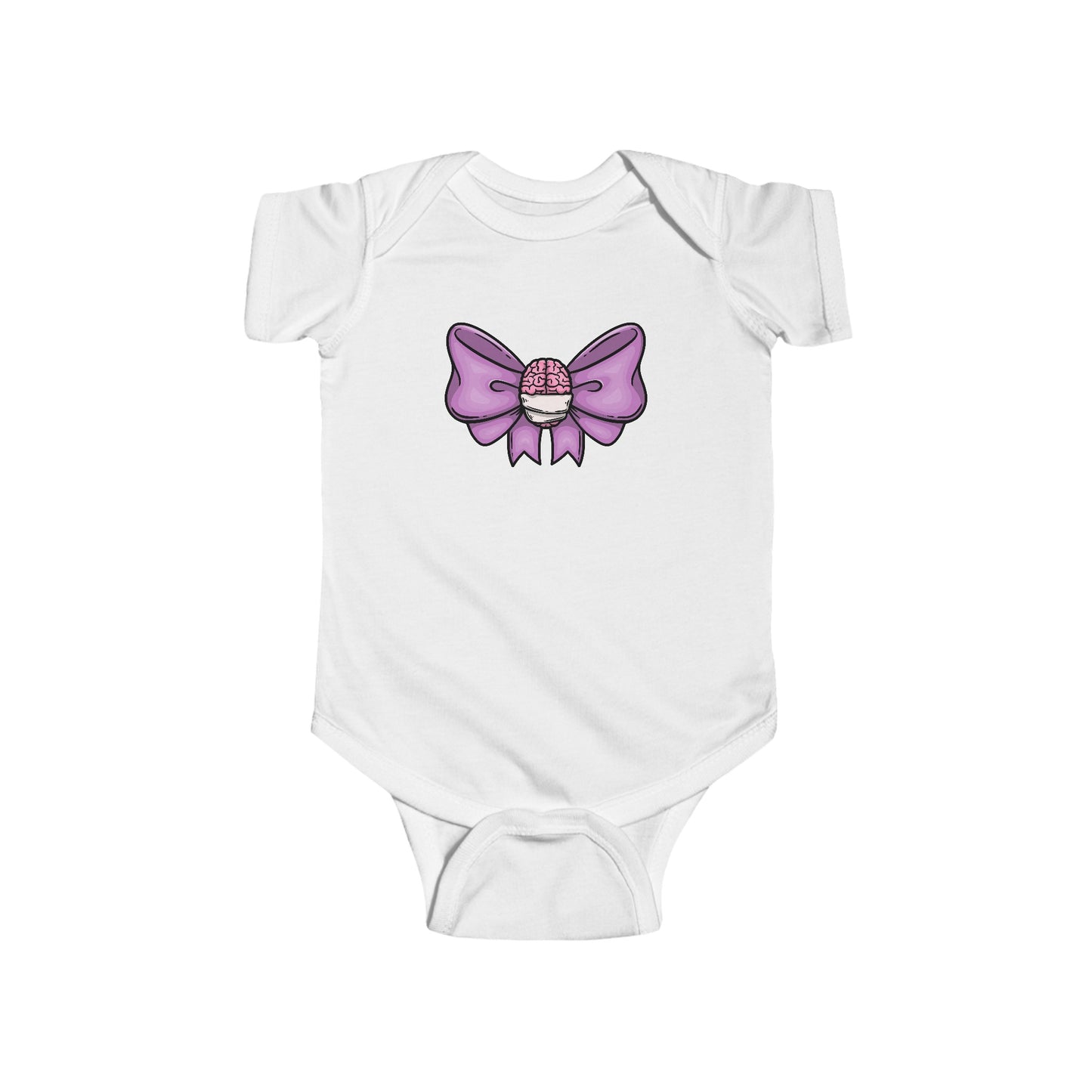 Brain Bow Infant Fine Jersey Bodysuit, Baby Onesie